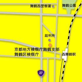 舞鶴支部所在図