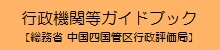 中国地方の行政機関の連絡先一覧が掲載されています。